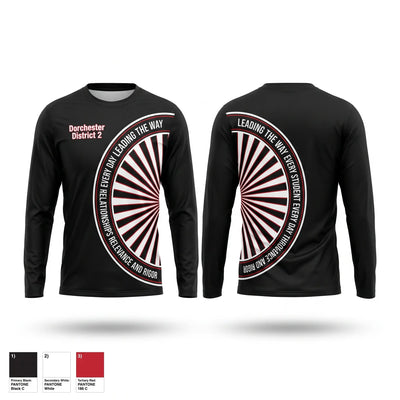 Dorchester District 2 Long Sleeve Performance Shirt - 1