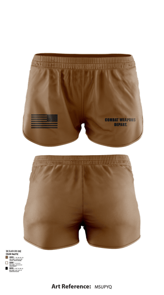 Ranger Panties, Combat Weapons Depart., , Teamtime, Team time, sublimation, custom sports apparel, team uniforms, spirit wear, spiritwear, sports uniforms, custom shirts, team store, custom team store, fundraiser sports, apparel fundraiser