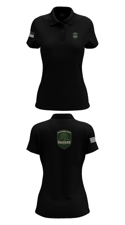 BSS JROTC 74818776 Women's Short Sleeve Performance Polo  - 35