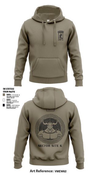 Hoodie, 173RD SECFOR OAS IX, Army, Teamtime, Team time, sublimation, custom sports apparel, team uniforms, spirit wear, spiritwear, sports uniforms, custom shirts, team store, custom team store, fundraiser sports, apparel fundraiser