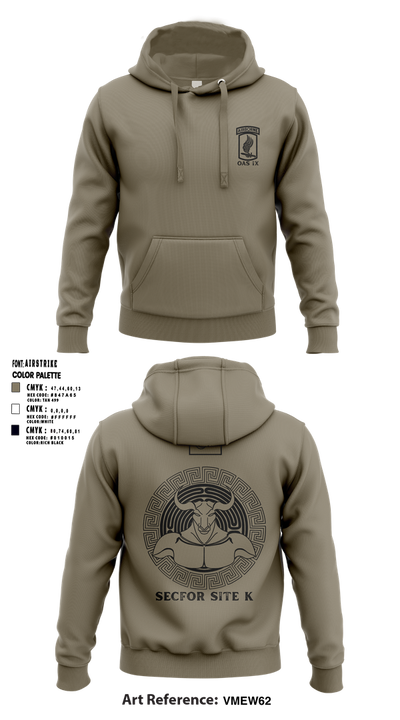 173RD SECFOR OAS IX 9040611 Hoodie - 23