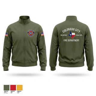 Windbreaker, Colorado City Fire Department, Fire Department, Teamtime, Team time, sublimation, custom sports apparel, team uniforms, spirit wear, spiritwear, sports uniforms, custom shirts, team store, custom team store, fundraiser sports, apparel fundraiser