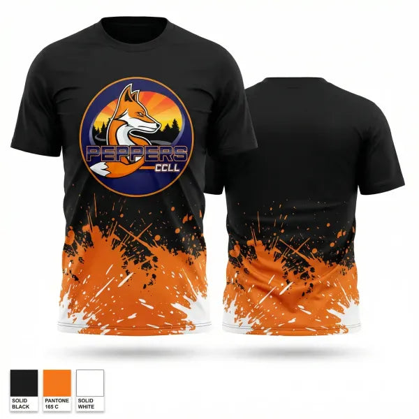 Short Sleeve Performance Shirt, Peppers, Softball, Teamtime, Team time, sublimation, custom sports apparel, team uniforms, spirit wear, spiritwear, sports uniforms, custom shirts, team store, custom team store, fundraiser sports, apparel fundraiser