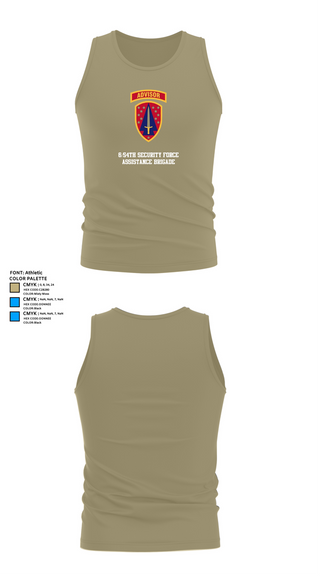 Tank Top, 6/54th Security Force Assistance Brigade, , Teamtime, Team time, sublimation, custom sports apparel, team uniforms, spirit wear, spiritwear, sports uniforms, custom shirts, team store, custom team store, fundraiser sports, apparel fundraiser