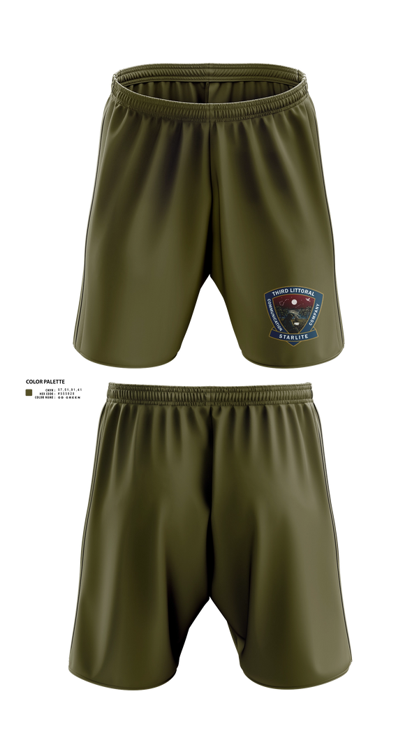 Athletic Shorts With Pockets, 3d MLR, Communication Company, Marines, Teamtime, Team time, sublimation, custom sports apparel, team uniforms, spirit wear, spiritwear, sports uniforms, custom shirts, team store, custom team store, fundraiser sports, apparel fundraiser