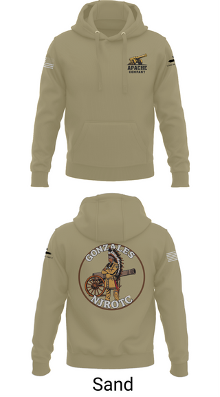 Hoodie, NJROTC Apache Company, , Teamtime, Team time, sublimation, custom sports apparel, team uniforms, spirit wear, spiritwear, sports uniforms, custom shirts, team store, custom team store, fundraiser sports, apparel fundraiser