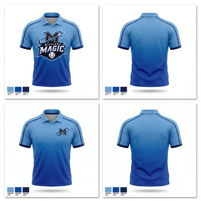 Michiana Magic Short Sleeve Performance Polo - 1