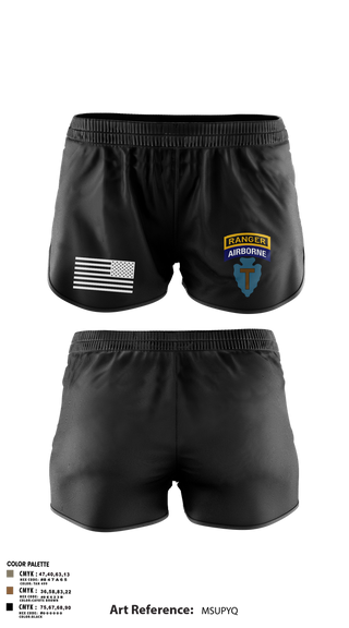 Ranger Panties, 1-143rd airborne infantry regiment, , Teamtime, Team time, sublimation, custom sports apparel, team uniforms, spirit wear, spiritwear, sports uniforms, custom shirts, team store, custom team store, fundraiser sports, apparel fundraiser