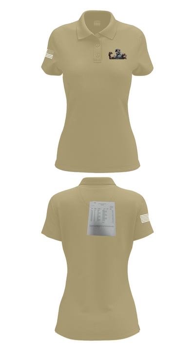 AFJROTC MS-081 DRONE TEAM 88778530 Women's Short Sleeve Performance Polo  - 95