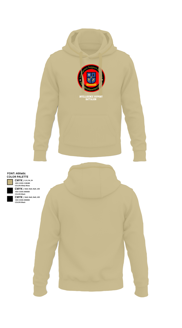 Hoodie, Intelligence Support Battalion, , Teamtime, Team time, sublimation, custom sports apparel, team uniforms, spirit wear, spiritwear, sports uniforms, custom shirts, team store, custom team store, fundraiser sports, apparel fundraiser