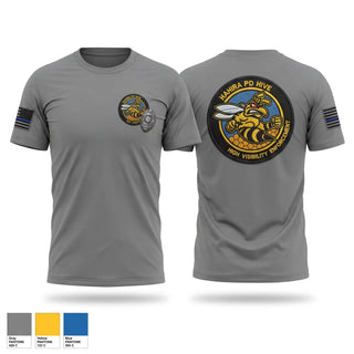 Old School Cotton Feel Shirt, Hahira Police Department, Police, Teamtime, Team time, sublimation, custom sports apparel, team uniforms, spirit wear, spiritwear, sports uniforms, custom shirts, team store, custom team store, fundraiser sports, apparel fundraiser