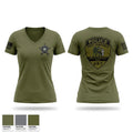 West Suburban SRT Women's Short Sleeve V-neck Shirt - 1