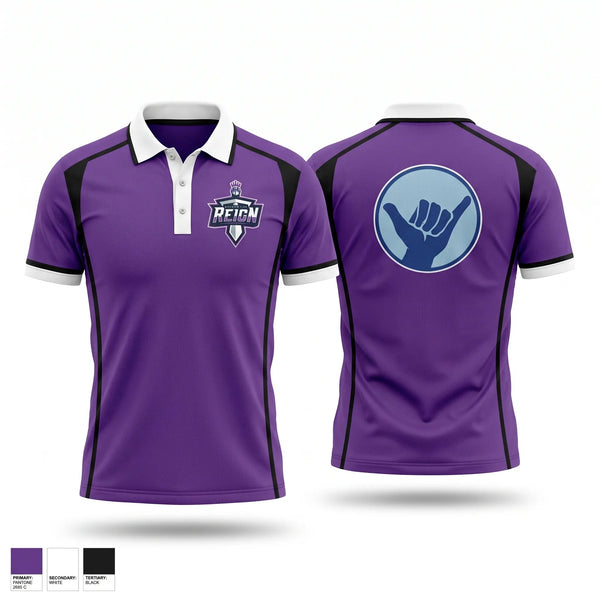 Short Sleeve Performance Polo, Rivercity Reign, Men's Basketball, Teamtime, Team time, sublimation, custom sports apparel, team uniforms, spirit wear, spiritwear, sports uniforms, custom shirts, team store, custom team store, fundraiser sports, apparel fundraiser