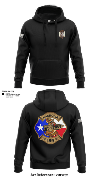 Hoodie, Magnolia 189, Fire Department, Teamtime, Team time, sublimation, custom sports apparel, team uniforms, spirit wear, spiritwear, sports uniforms, custom shirts, team store, custom team store, fundraiser sports, apparel fundraiser