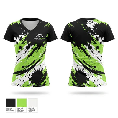 Team Apex Multisport 76790916 Women's Short Sleeve V-neck Shirt - 1
