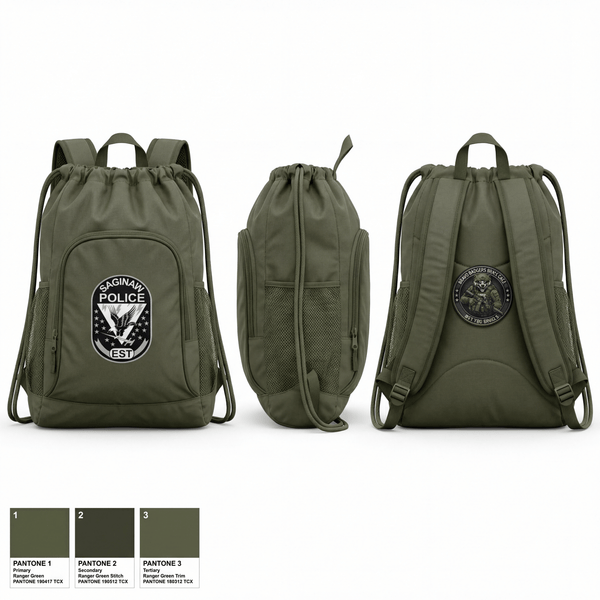 Gear Bag, Saginaw Police Emergency Services Team, Police, Teamtime, Team time, sublimation, custom sports apparel, team uniforms, spirit wear, spiritwear, sports uniforms, custom shirts, team store, custom team store, fundraiser sports, apparel fundraiser