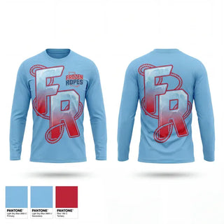 Long Sleeve Performance Shirt, Frozen Ropes, Baseball, Teamtime, Team time, sublimation, custom sports apparel, team uniforms, spirit wear, spiritwear, sports uniforms, custom shirts, team store, custom team store, fundraiser sports, apparel fundraiser