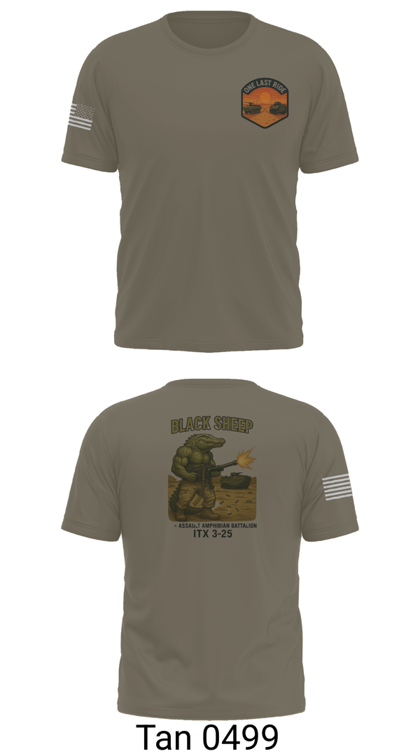 Short Sleeve Performance Shirt, 4th Assault Amphibian Battalion, Company B, , Teamtime, Team time, sublimation, custom sports apparel, team uniforms, spirit wear, spiritwear, sports uniforms, custom shirts, team store, custom team store, fundraiser sports, apparel fundraiser