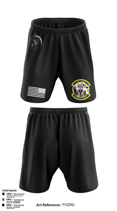 89th ATKS 4594121 Athletic Shorts With Pockets - 3