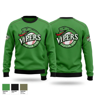 Eastern Iowa Vipers Crew Neck Sweatshirt - 2
