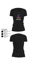 148th IN RGT 38204937 Women's Short Sleeve V-neck Shirt - 23