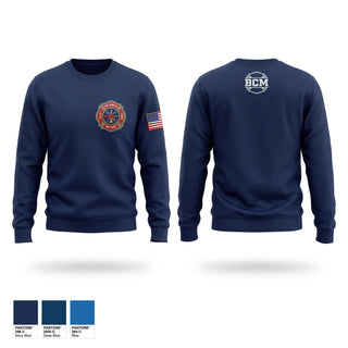 Crew Neck Sweatshirt, North Babylon Fire Company, Fire Department, Teamtime, Team time, sublimation, custom sports apparel, team uniforms, spirit wear, spiritwear, sports uniforms, custom shirts, team store, custom team store, fundraiser sports, apparel fundraiser