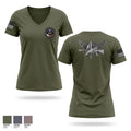 San Antonio Special Response Team Women's Short Sleeve V-neck Shirt - 1