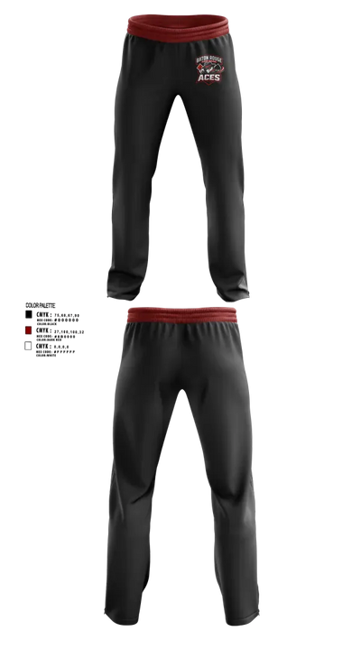 Baton Rouge Post Grad Academy 3423121 Sweatpants - 1