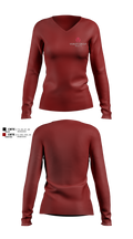 Keller Williams realty 61930592 Women's Long Sleeve V-neck Shirt - 101