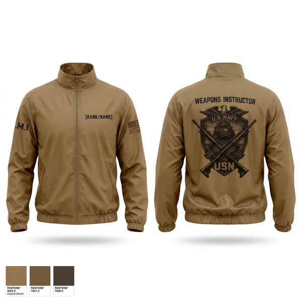Windbreaker, NTTC Lackland Weps Unit, Navy, Teamtime, Team time, sublimation, custom sports apparel, team uniforms, spirit wear, spiritwear, sports uniforms, custom shirts, team store, custom team store, fundraiser sports, apparel fundraiser