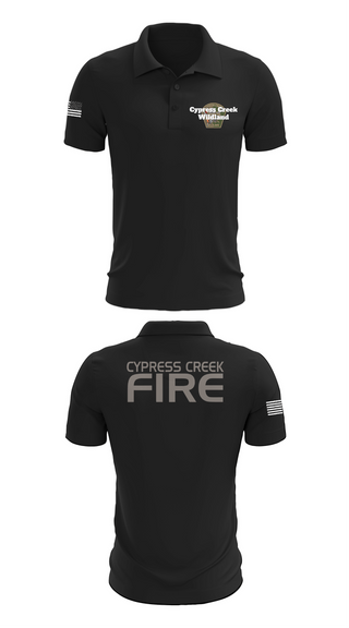 Short Sleeve Performance Polo, Cypress Creek WildlandCypress Creek Wildland, Fire Department, Teamtime, Team time, sublimation, custom sports apparel, team uniforms, spirit wear, spiritwear, sports uniforms, custom shirts, team store, custom team store, fundraiser sports, apparel fundraiser