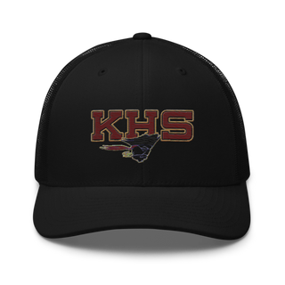 Kingston High School Cheer 38639250 Retro Trucker Hat | Yupoong 6606