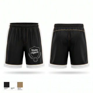 Athletic Shorts With Pockets, State agent, , Teamtime, Team time, sublimation, custom sports apparel, team uniforms, spirit wear, spiritwear, sports uniforms, custom shirts, team store, custom team store, fundraiser sports, apparel fundraiser