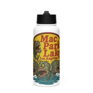 MACARTHUR PARK UNIT 16981211 Stainless Steel Water Bottle with a Straw Lid
