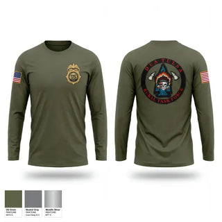 Long Sleeve Performance Shirt, Tulsa Rural Task Force, Police, Teamtime, Team time, sublimation, custom sports apparel, team uniforms, spirit wear, spiritwear, sports uniforms, custom shirts, team store, custom team store, fundraiser sports, apparel fundraiser