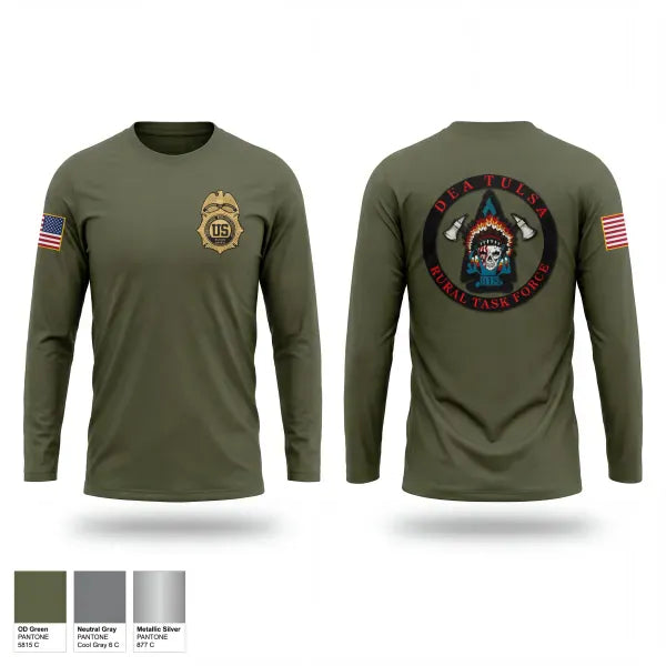 Long Sleeve Performance Shirt, Tulsa Rural Task Force, Police, Teamtime, Team time, sublimation, custom sports apparel, team uniforms, spirit wear, spiritwear, sports uniforms, custom shirts, team store, custom team store, fundraiser sports, apparel fundraiser