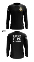 Falls Church Fire Marshal 50777326 Long Sleeve Performance Shirt 21
