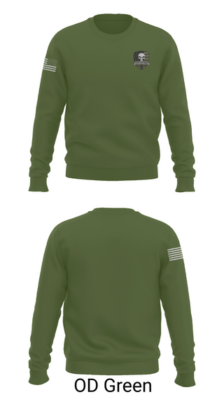 Crew Neck Sweatshirt, 1-149th A Co, , Teamtime, Team time, sublimation, custom sports apparel, team uniforms, spirit wear, spiritwear, sports uniforms, custom shirts, team store, custom team store, fundraiser sports, apparel fundraiser