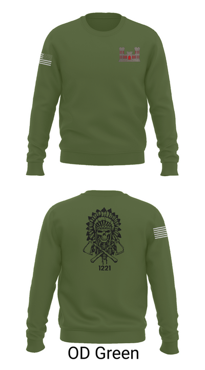 1221st Route Clearance Co. 10953211 Crew Neck Sweatshirt - 43