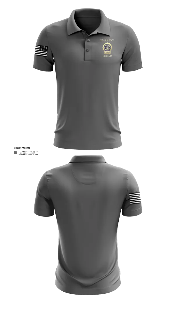 Short Sleeve Performance Polo, NCSD Warrant Squad, , Teamtime, Team time, sublimation, custom sports apparel, team uniforms, spirit wear, spiritwear, sports uniforms, custom shirts, team store, custom team store, fundraiser sports, apparel fundraiser