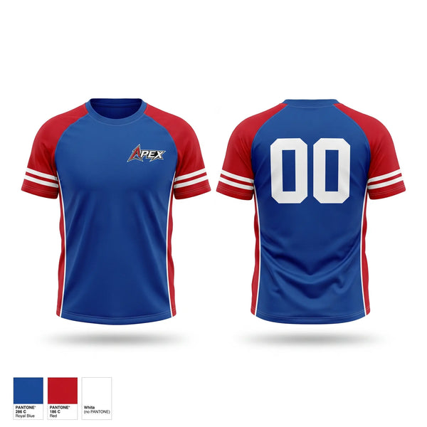 Football Jersey, Apex baseball, Baseball, Teamtime, Team time, sublimation, custom sports apparel, team uniforms, spirit wear, spiritwear, sports uniforms, custom shirts, team store, custom team store, fundraiser sports, apparel fundraiser