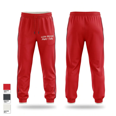 Sweatpants, Lion Pryde Muay thai, , Teamtime, Team time, sublimation, custom sports apparel, team uniforms, spirit wear, spiritwear, sports uniforms, custom shirts, team store, custom team store, fundraiser sports, apparel fundraiser