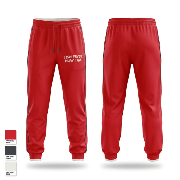 Sweatpants, Lion Pryde Muay thai, , Teamtime, Team time, sublimation, custom sports apparel, team uniforms, spirit wear, spiritwear, sports uniforms, custom shirts, team store, custom team store, fundraiser sports, apparel fundraiser