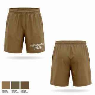 Athletic Shorts With Pockets, USS BAINBRIDGE DDG 96, Navy, Teamtime, Team time, sublimation, custom sports apparel, team uniforms, spirit wear, spiritwear, sports uniforms, custom shirts, team store, custom team store, fundraiser sports, apparel fundraiser