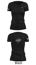 CMed 90938838 Women's Short Sleeve V-neck Shirt - 27