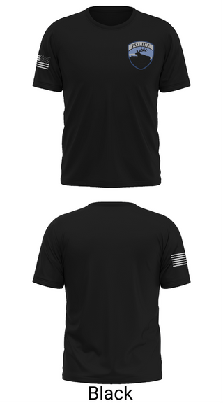 Old School Cotton Feel Shirt, Payson, Police, Teamtime, Team time, sublimation, custom sports apparel, team uniforms, spirit wear, spiritwear, sports uniforms, custom shirts, team store, custom team store, fundraiser sports, apparel fundraiser