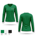 Dragons Women's Long Sleeve V-neck Shirt - 1