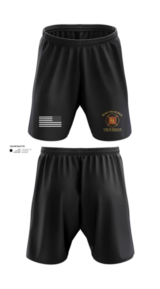 Athletic Shorts With Pockets, RUNYAN ACRES FIRE DEPARTMENT, , Teamtime, Team time, sublimation, custom sports apparel, team uniforms, spirit wear, spiritwear, sports uniforms, custom shirts, team store, custom team store, fundraiser sports, apparel fundraiser