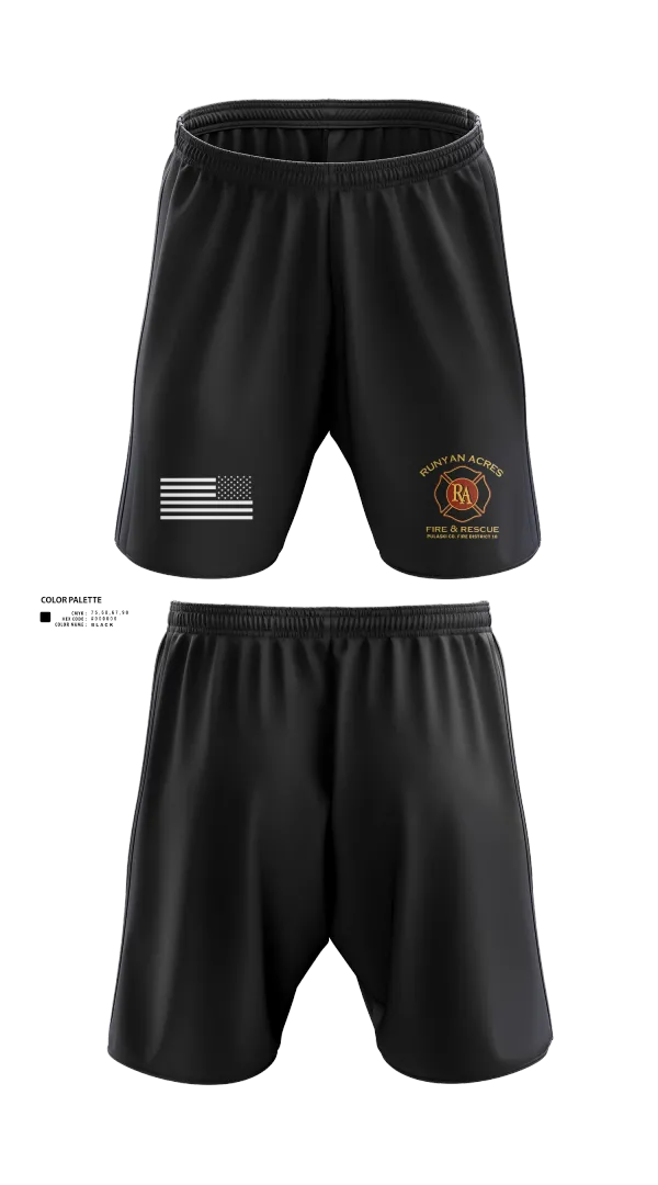 Athletic Shorts With Pockets, RUNYAN ACRES FIRE DEPARTMENT, , Teamtime, Team time, sublimation, custom sports apparel, team uniforms, spirit wear, spiritwear, sports uniforms, custom shirts, team store, custom team store, fundraiser sports, apparel fundraiser