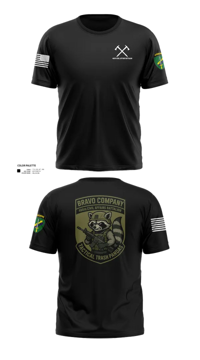 486th Civil Affairs Battalion Short Sleeve Performance Shirt - 21